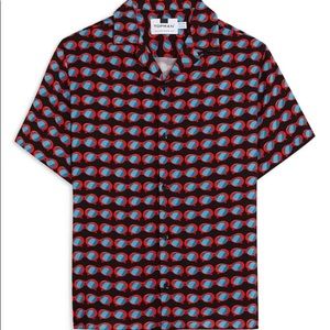 Topman sunglasses short sleeve camp shirt XXL